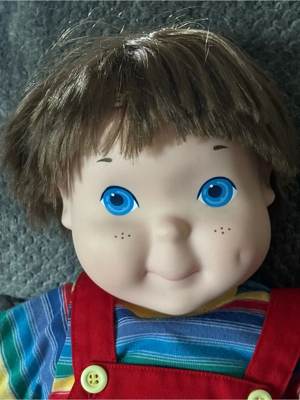 Vintage 1985 Hasbro My Buddy Doll Brown Hair Blue Eyes 80s Retro EUC